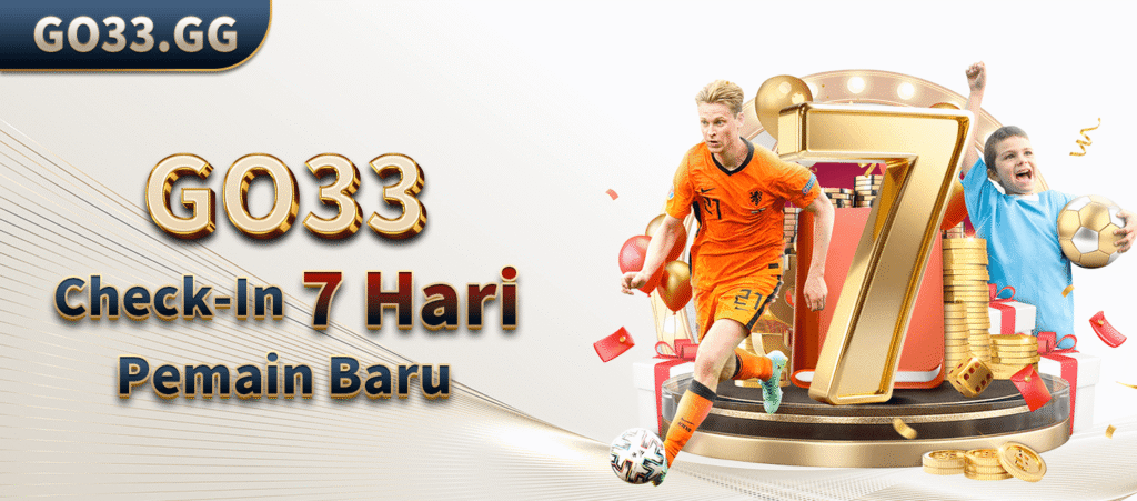 7day login bonus at go33